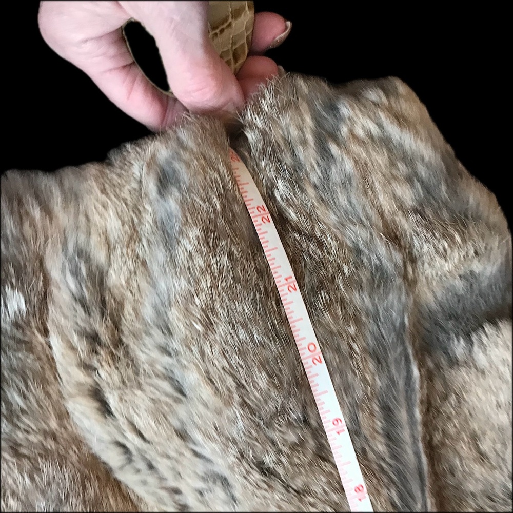 VINTAGE RABBIT COAT SPLIT ENDS LTD - Picture 5 of 11